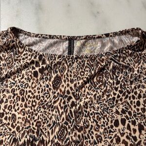 Lilly Pulitzer Karessa Top Animal Print XXS